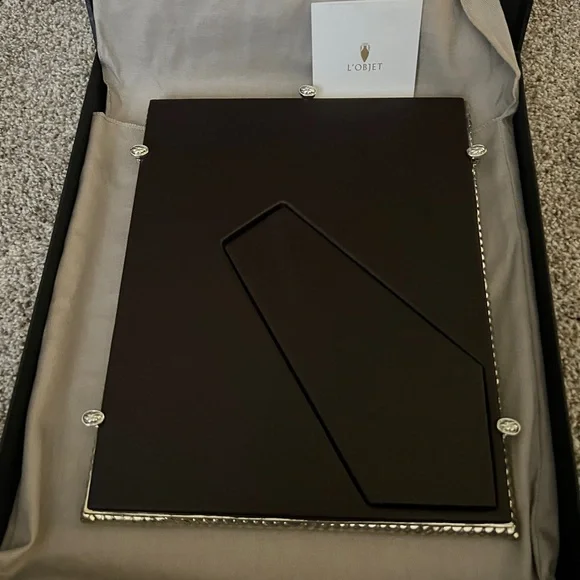 L'Objet Elegant Silver Rope Frame - Picture 2 of 10